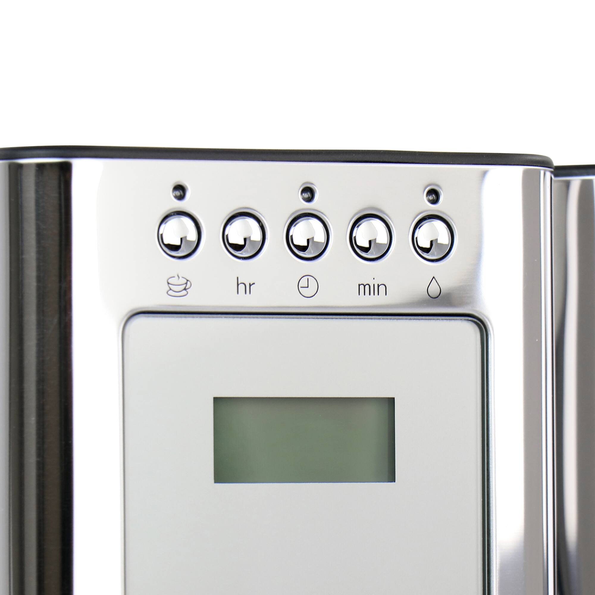 Russell Hobbs Silver Stainless Steel 8 Cup Glass Coffeemaker